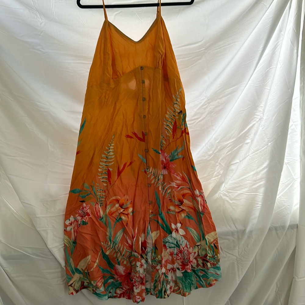Orange vacation midi dress! Arula Size A
